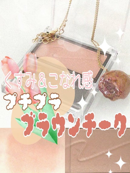 チークブラッシュ/CEZANNE/パウダーチークを使ったクチコミ(1枚目)