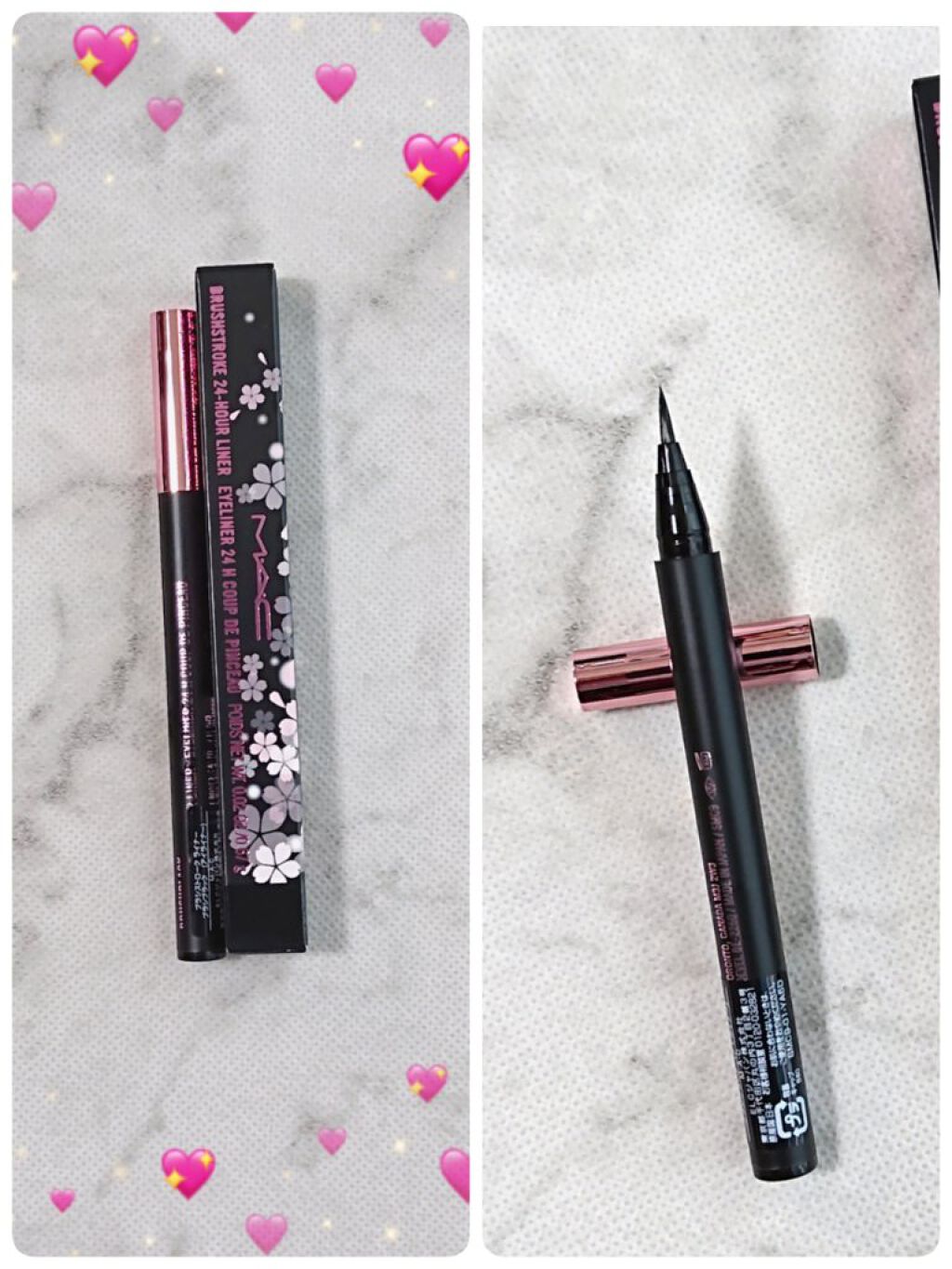 ブラシストローク ライナー ブラシブラック(限定) （M･A･C X L COLLECTION）/M・A・C/リキッドアイライナーを使ったクチコミ（2枚目）