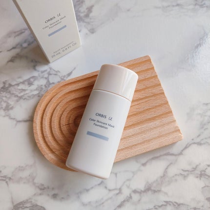 オルビスユー カラースキンケアマスク ファンデーション/オルビス/リキッドファンデーションを使ったクチコミ(1枚目)