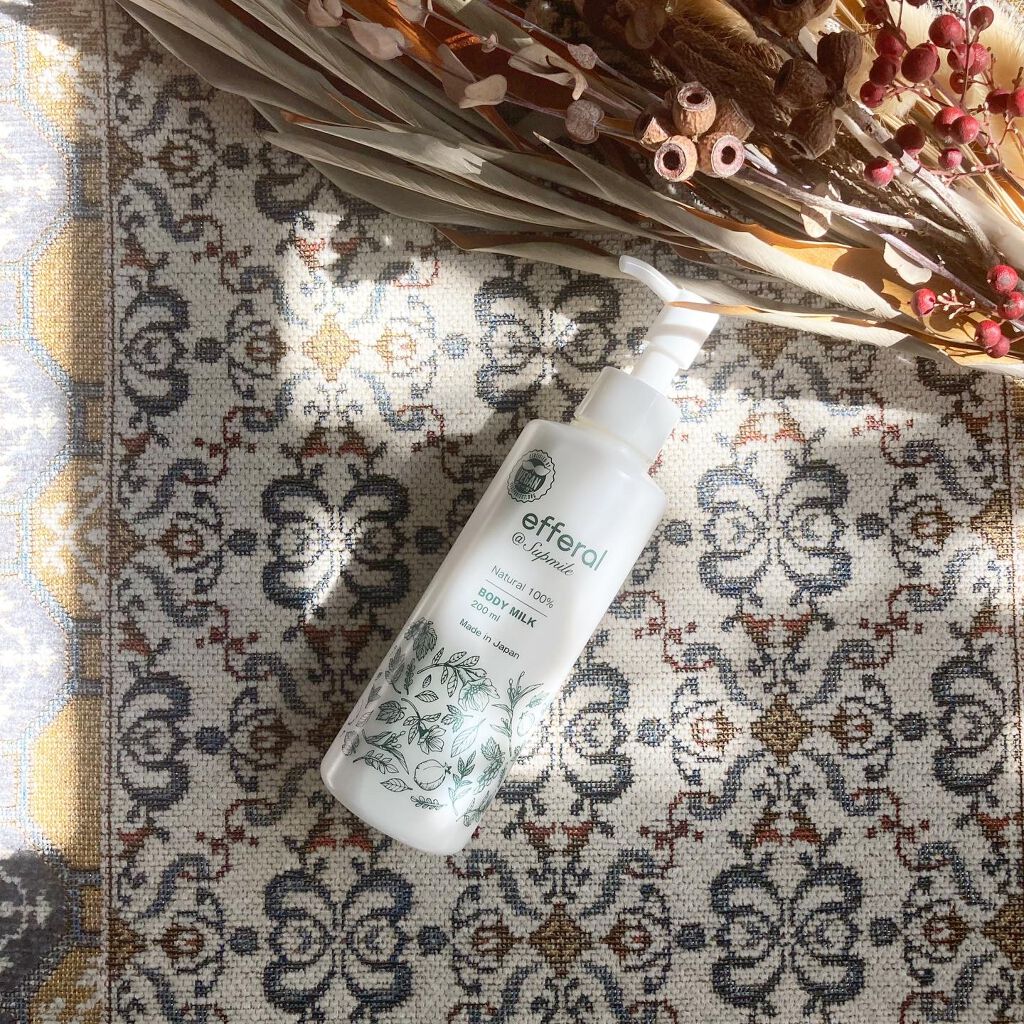 ボディケアトリートメント(ボディミルク)/efferal/ボディミルクを使ったクチコミ（1枚目）