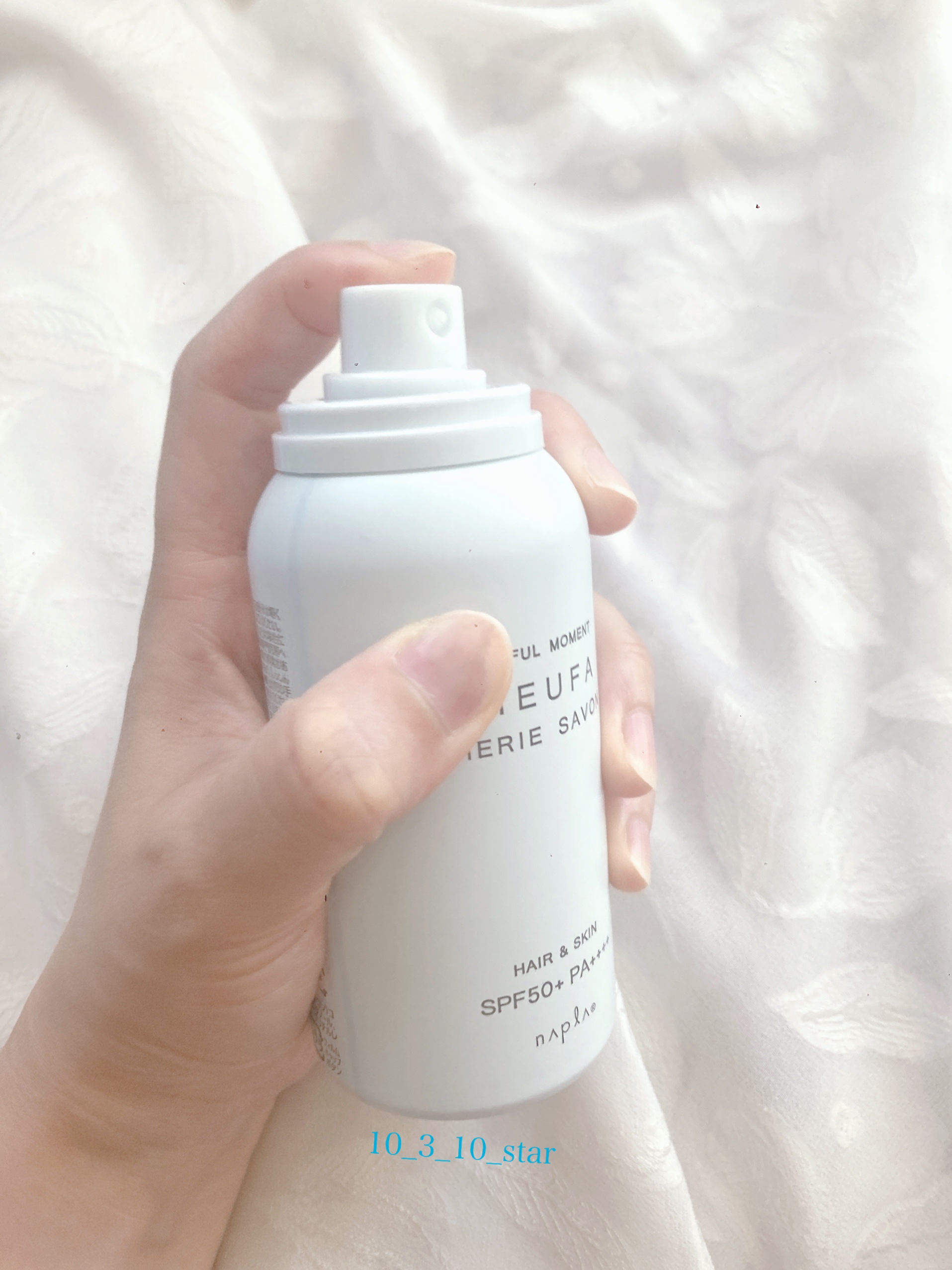 ミーファ フレグランスUVスプレー シェリーサボン/MIEUFA/日焼け止めミスト・スプレーを使ったクチコミ（3枚目）