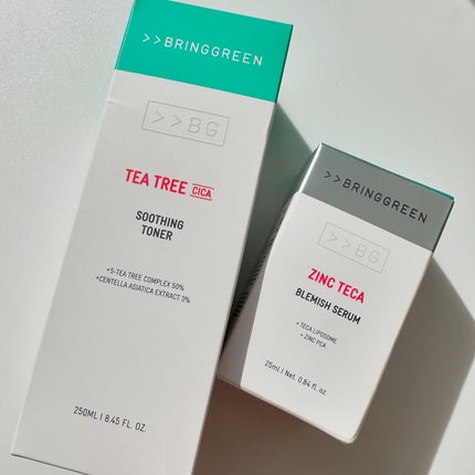 ティーツリーシカスージングトナー/BRING GREEN/化粧水を使ったクチコミ(6枚目)