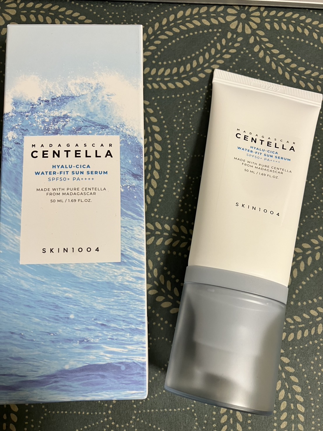 ヒアルーシカ ウォーターフィット サンセラム/SKIN1004/日焼け止めローションを使ったクチコミ（1枚目）