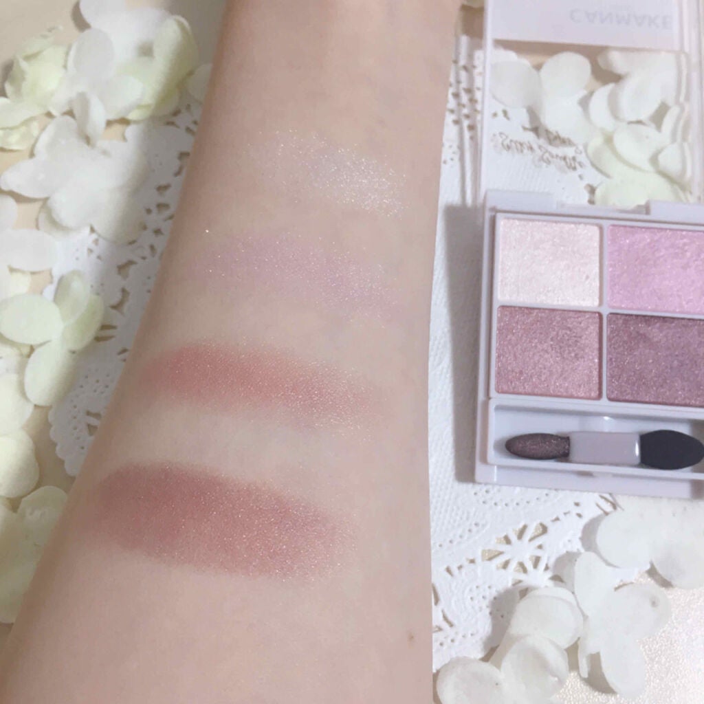 シルキースフレアイズ/キャンメイク/アイシャドウパレットを使ったクチコミ(2枚目)