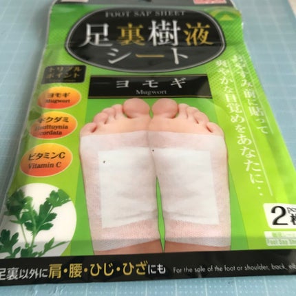 足裏樹液シート/DAISO/レッグ・フットケアを使ったクチコミ(1枚目)