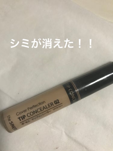 カバーパーフェクション チップコンシーラー 02 リッチベージュ/the SAEM/リキッドコンシーラーの画像