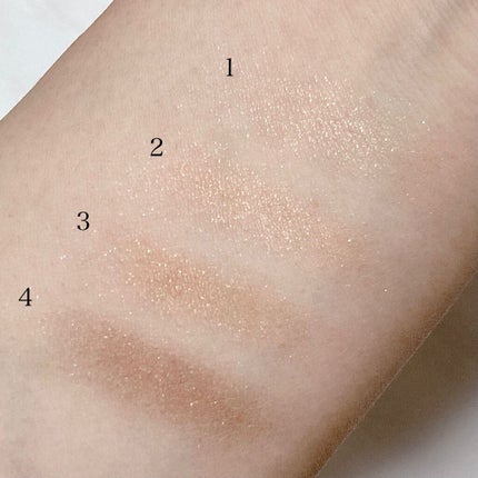 スキニーリッチシャドウ/excel/アイシャドウパレットを使ったクチコミ(3枚目)