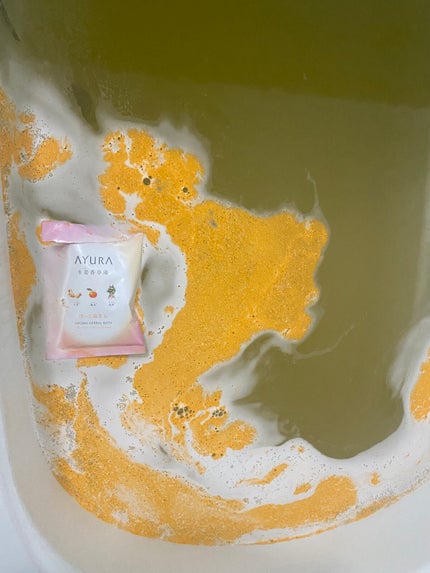 生姜香草湯α/AYURA/生薬系入浴剤を使ったクチコミ(5枚目)
