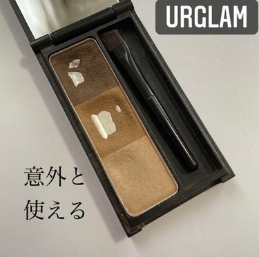 UR GLAM　EYEBROW POWDER BR-1 ライトブラウン/U R GLAM/パウダーアイブロウを使ったクチコミ（1枚目）