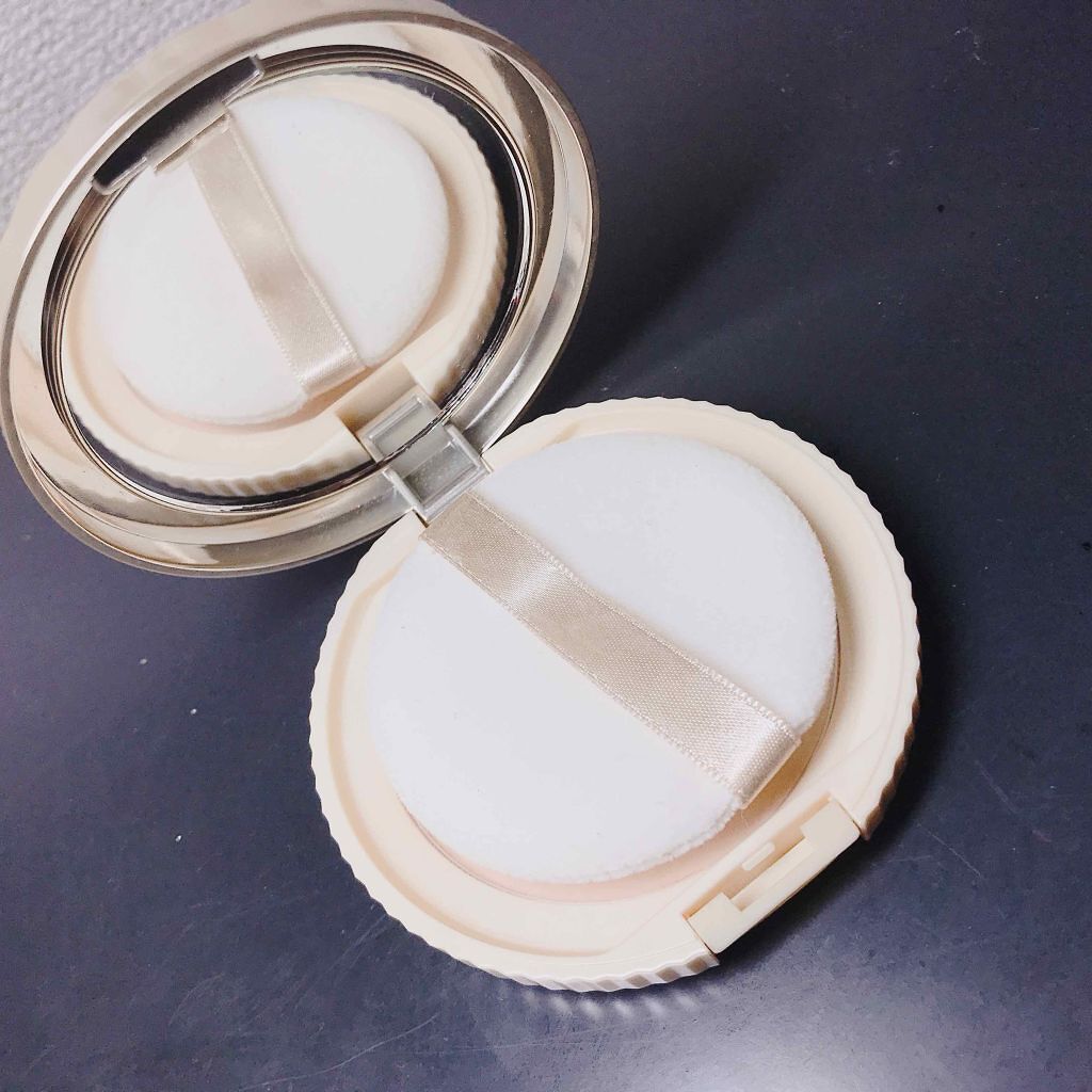 【旧品】マシュマロフィニッシュパウダー/キャンメイク/プレストパウダーを使ったクチコミ(2枚目)