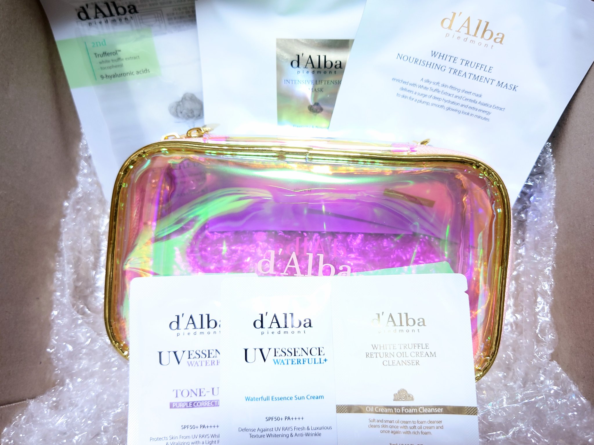 ホワイトトリュフダブルセラムアンドクリーム/ダルバ/フェイスクリームを使ったクチコミ（2枚目）