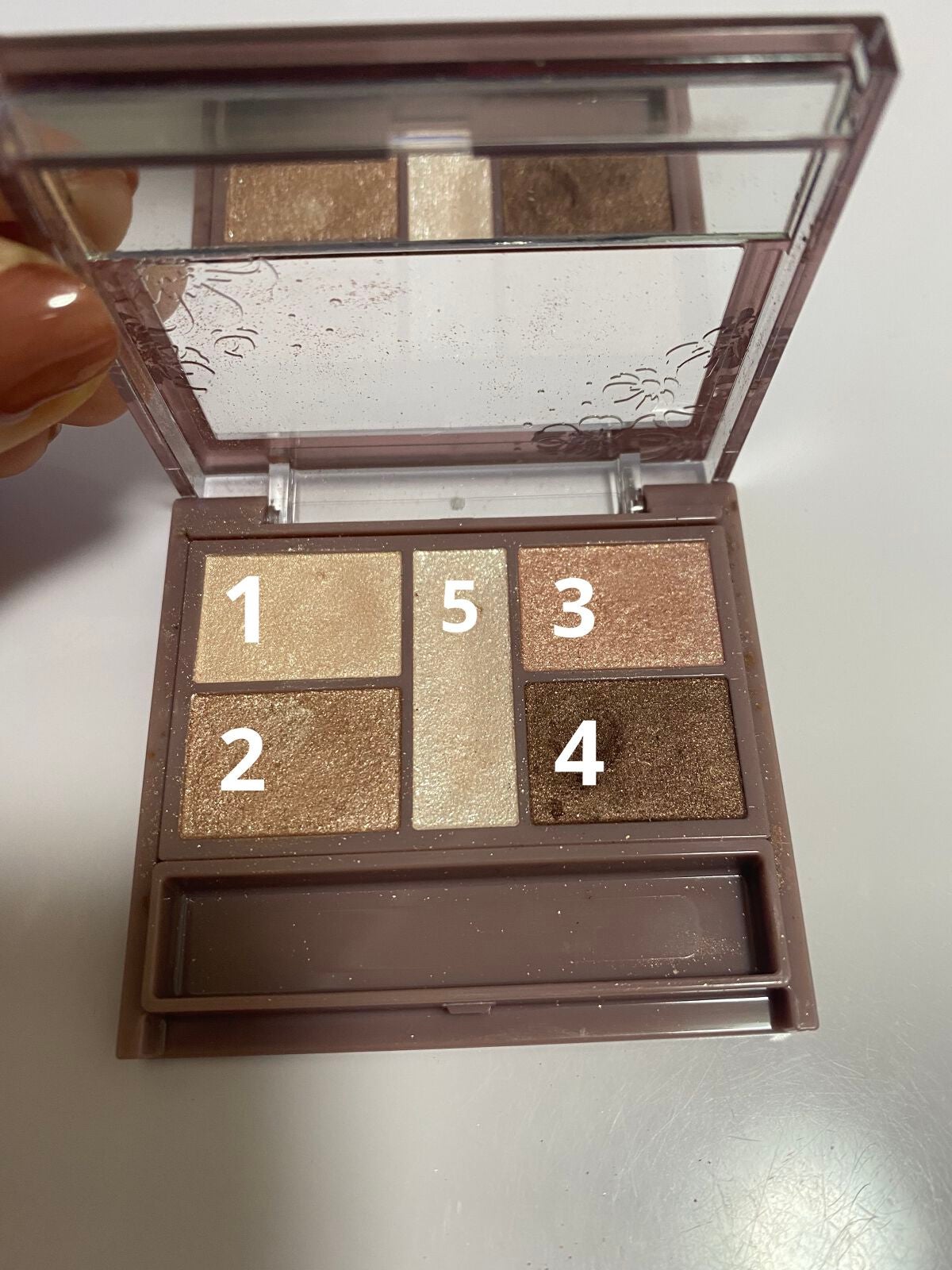 パーフェクトスタイリストアイズ/キャンメイク/アイシャドウパレットを使ったクチコミ(2枚目)