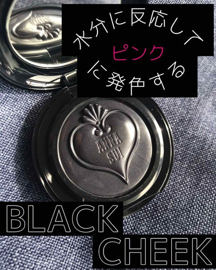 スイブラッククリームブラッシュ/ANNA SUI/ジェル・クリームチークを使ったクチコミ(1枚目)