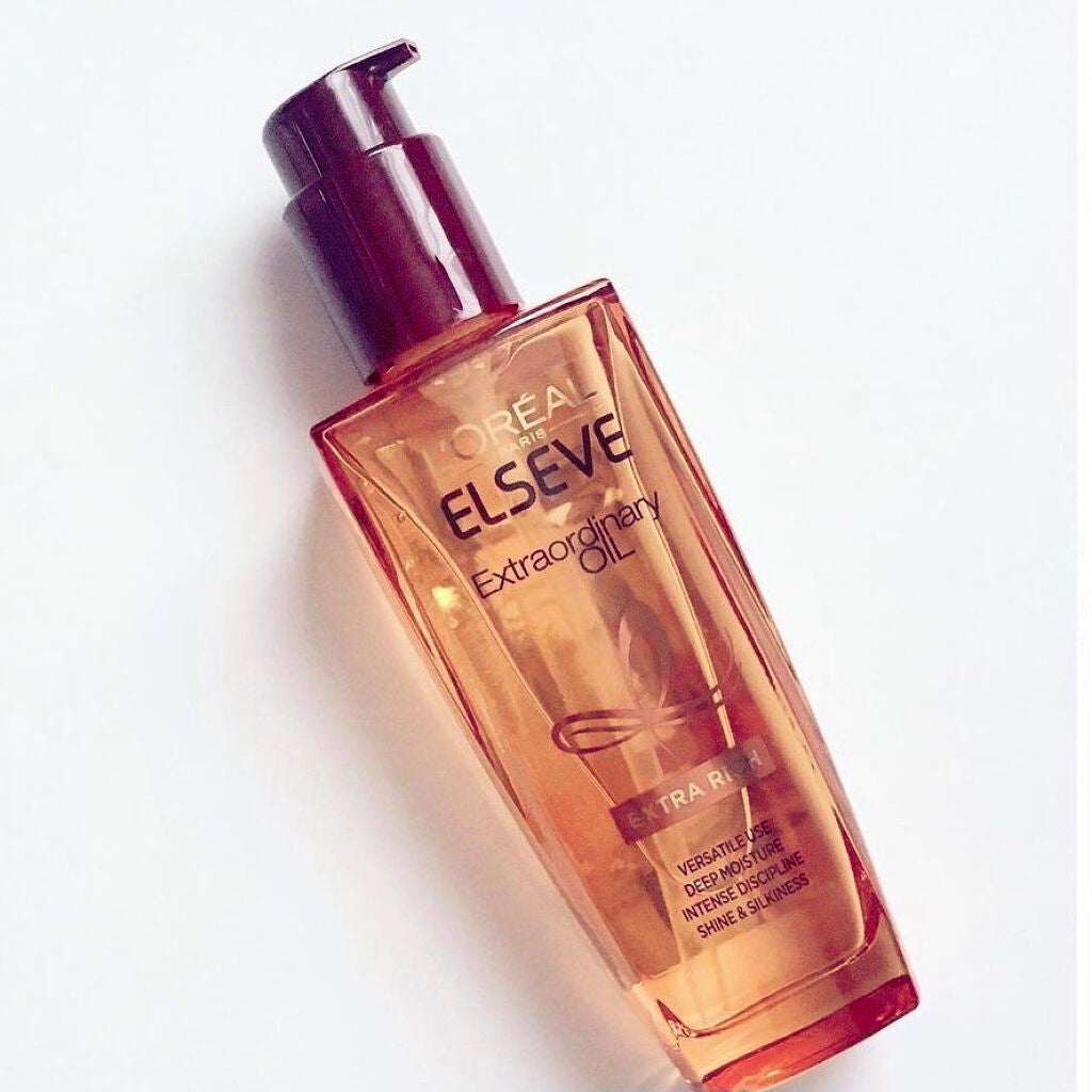 エルセーヴ エクストラオーディナリーオイル エクストラリッチ フィニッシュ/ロレアル パリ/ヘアオイルを使ったクチコミ(1枚目)