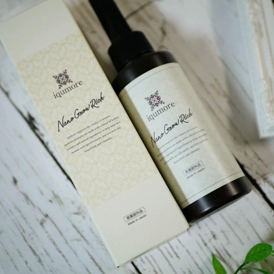 ナノグロウリッチ/iqumore/頭皮ローションを使ったクチコミ（2枚目）