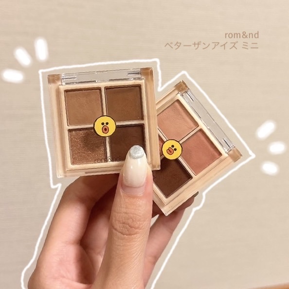 ベターザンアイズ ミニ/rom&nd/アイシャドウパレットを使ったクチコミ（2枚目）