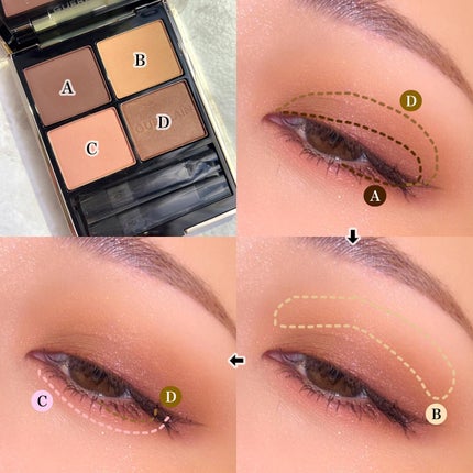 オンブル ジェ/GUERLAIN/アイシャドウパレットを使ったクチコミ(5枚目)