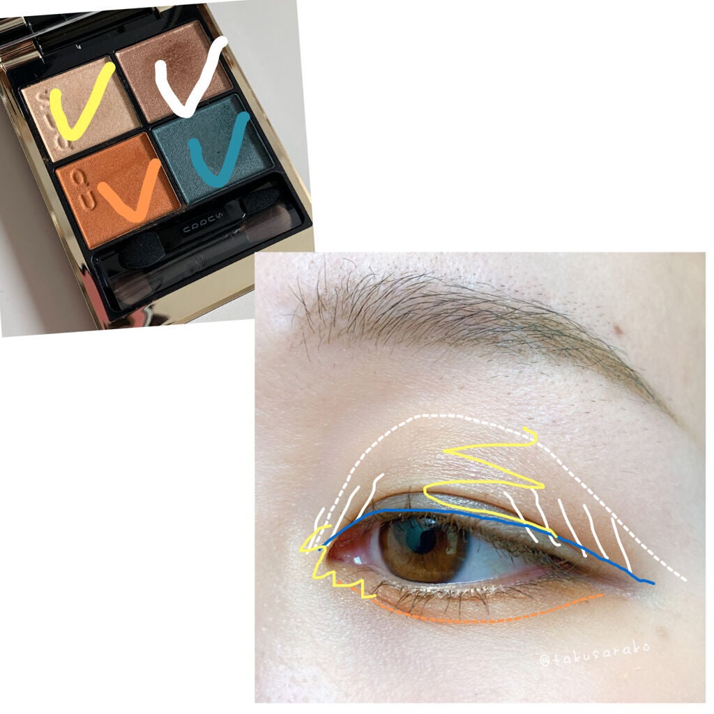シグニチャー カラー アイズ/SUQQU/アイシャドウパレットを使ったクチコミ(5枚目)
