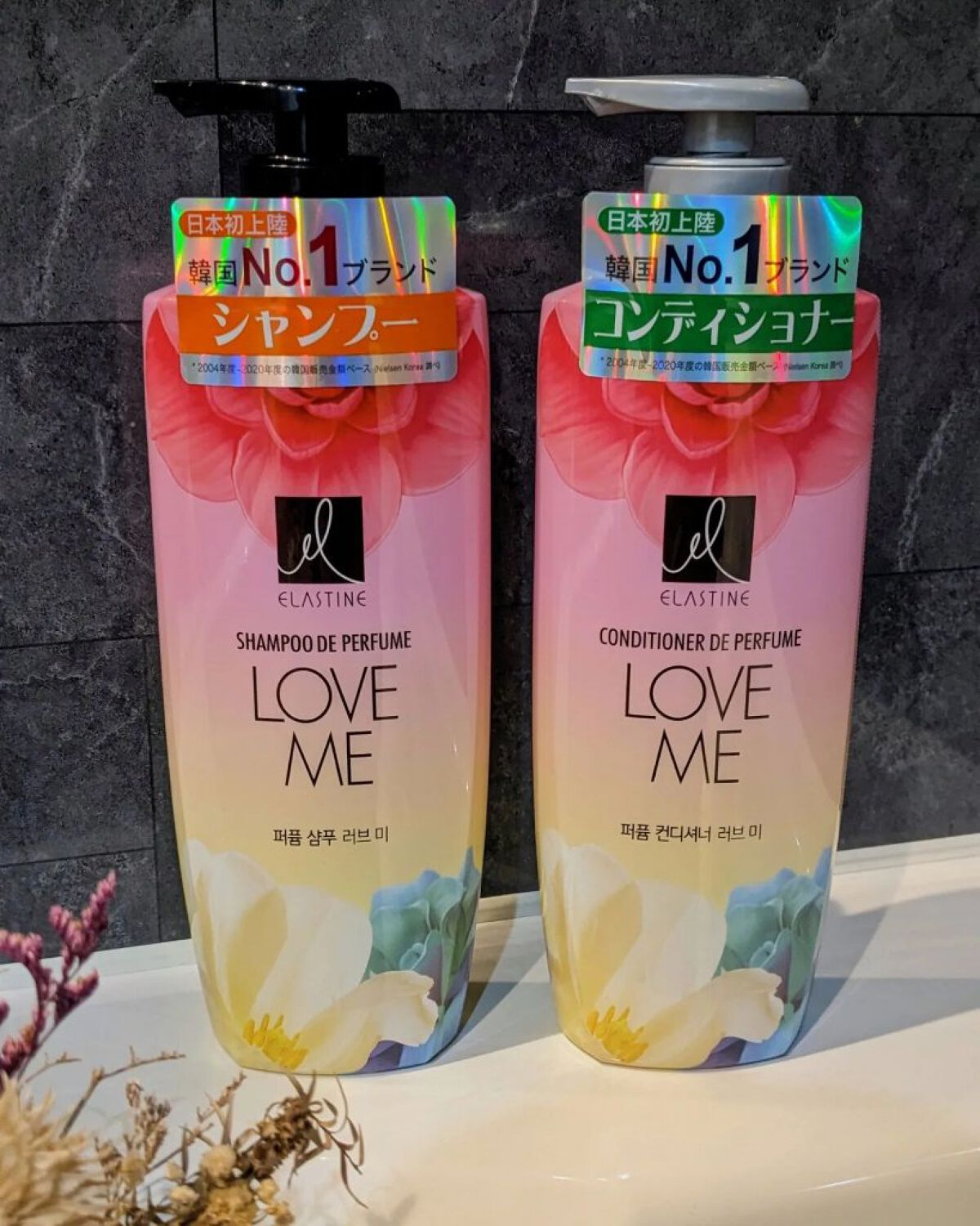 パフュームシャンプー＆コンディショナー/エラスチン/シャンプー・コンディショナーを使ったクチコミ（1枚目）