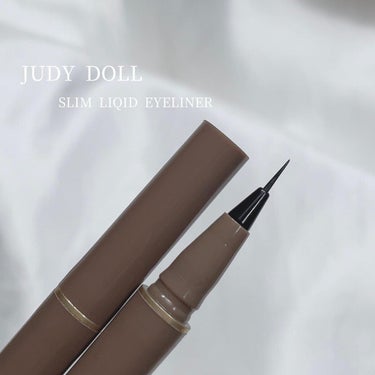 SLIM LIQUID EYELINER/JUDYDOLL/リキッドアイライナーを使ったクチコミ（2枚目）