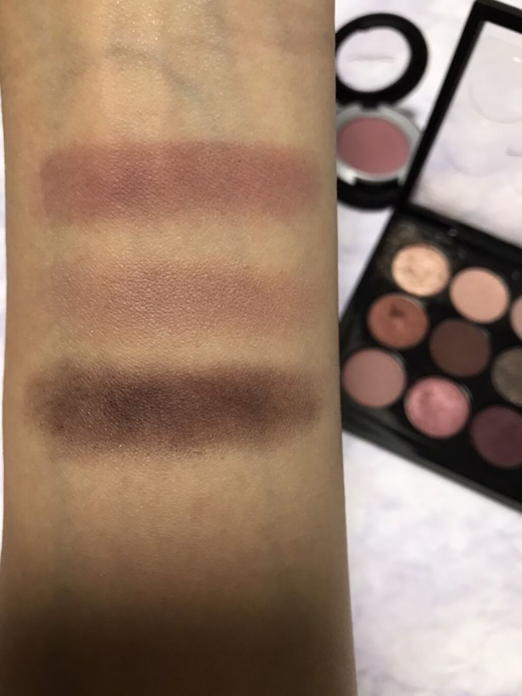 スモール アイシャドウ×9/M・A・C/アイシャドウパレットを使ったクチコミ（2枚目）