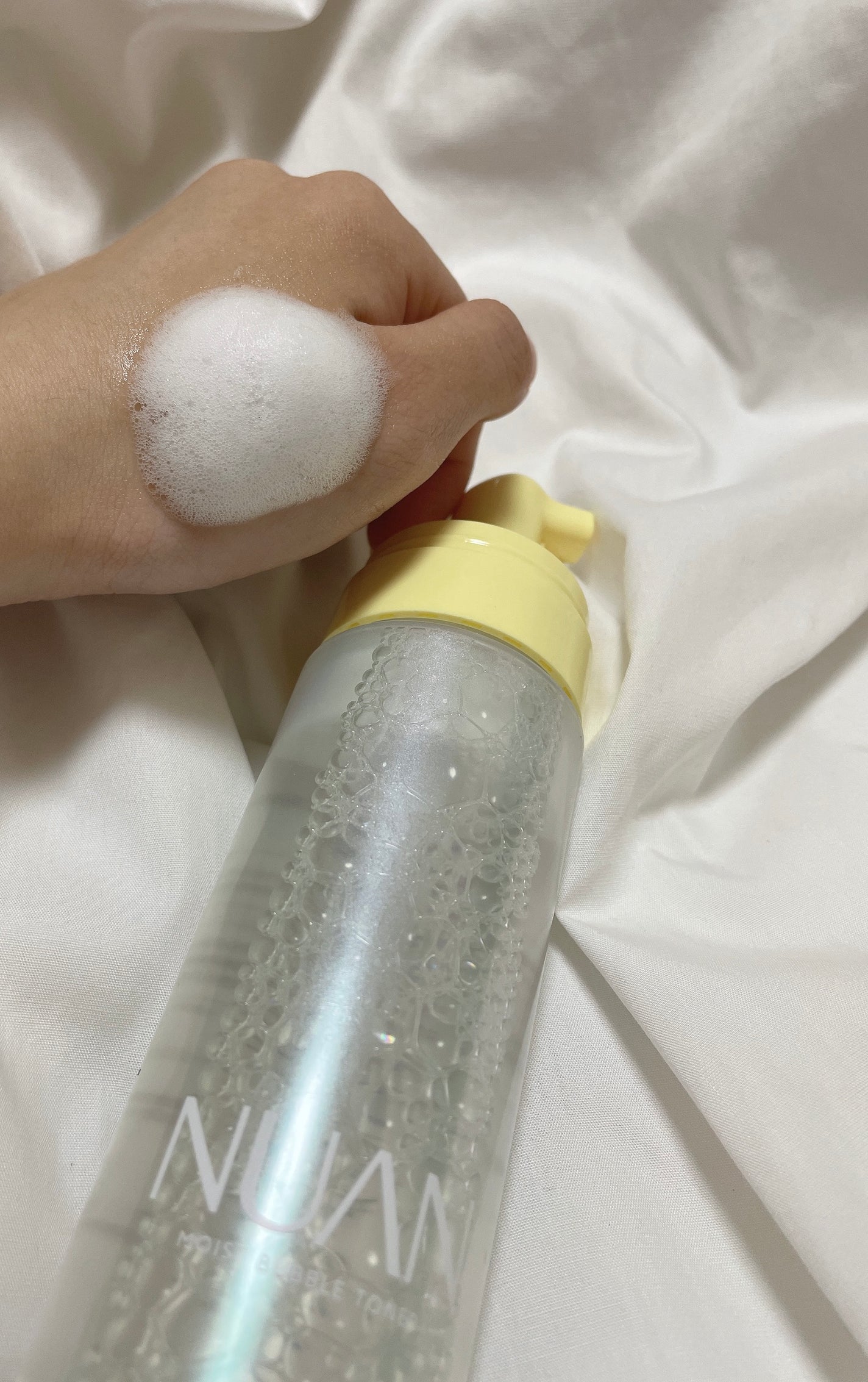 浸透バブル化粧水/NUAN/化粧水を使ったクチコミ(4枚目)