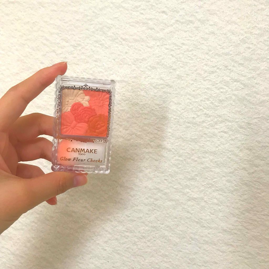 グロウフルールチークス/キャンメイク/パウダーチークを使ったクチコミ(1枚目)