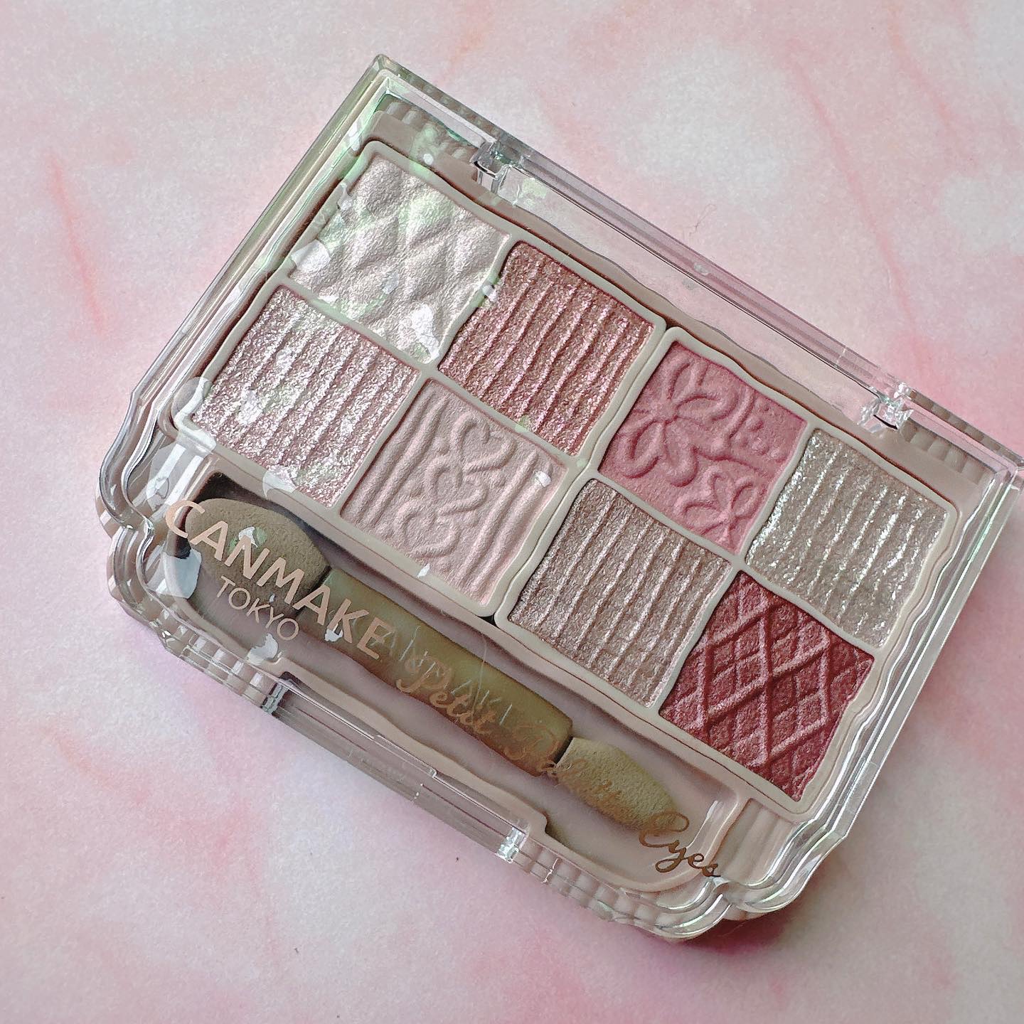 プティパレットアイズ/キャンメイク/パウダーアイシャドウを使ったクチコミ（2枚目）