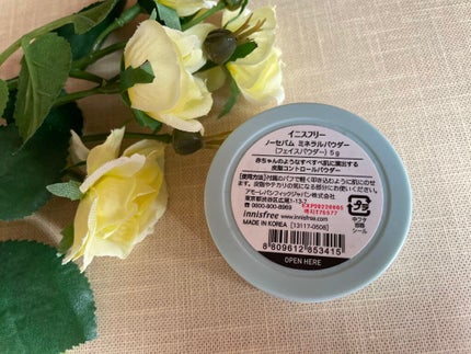ノーセバム ミネラルパウダー/innisfree/ルースパウダーを使ったクチコミ(1枚目)