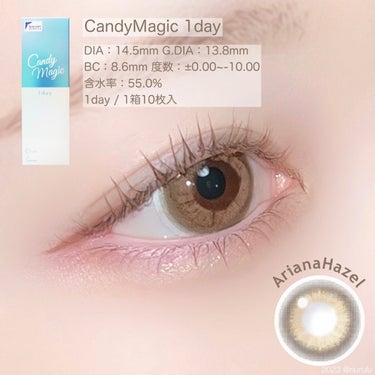 candymagic1day（キャンディーマジックワンデー）/candy magic/ワンデー（１DAY）カラコンを使ったクチコミ（3枚目）