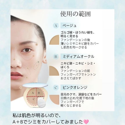 TIMAGE  クリーミーコンシーラーパレット/TIMAGE/パレットコンシーラーを使ったクチコミ(4枚目)