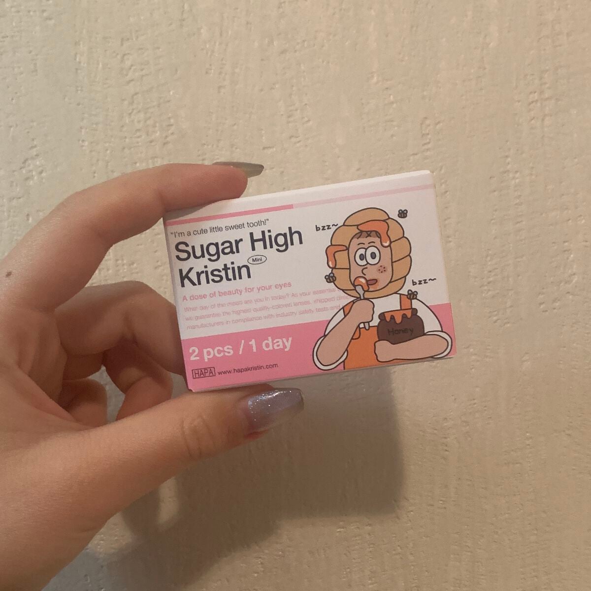 Suger High Kristin/Hapa kristin/カラーコンタクトレンズを使ったクチコミ(1枚目)