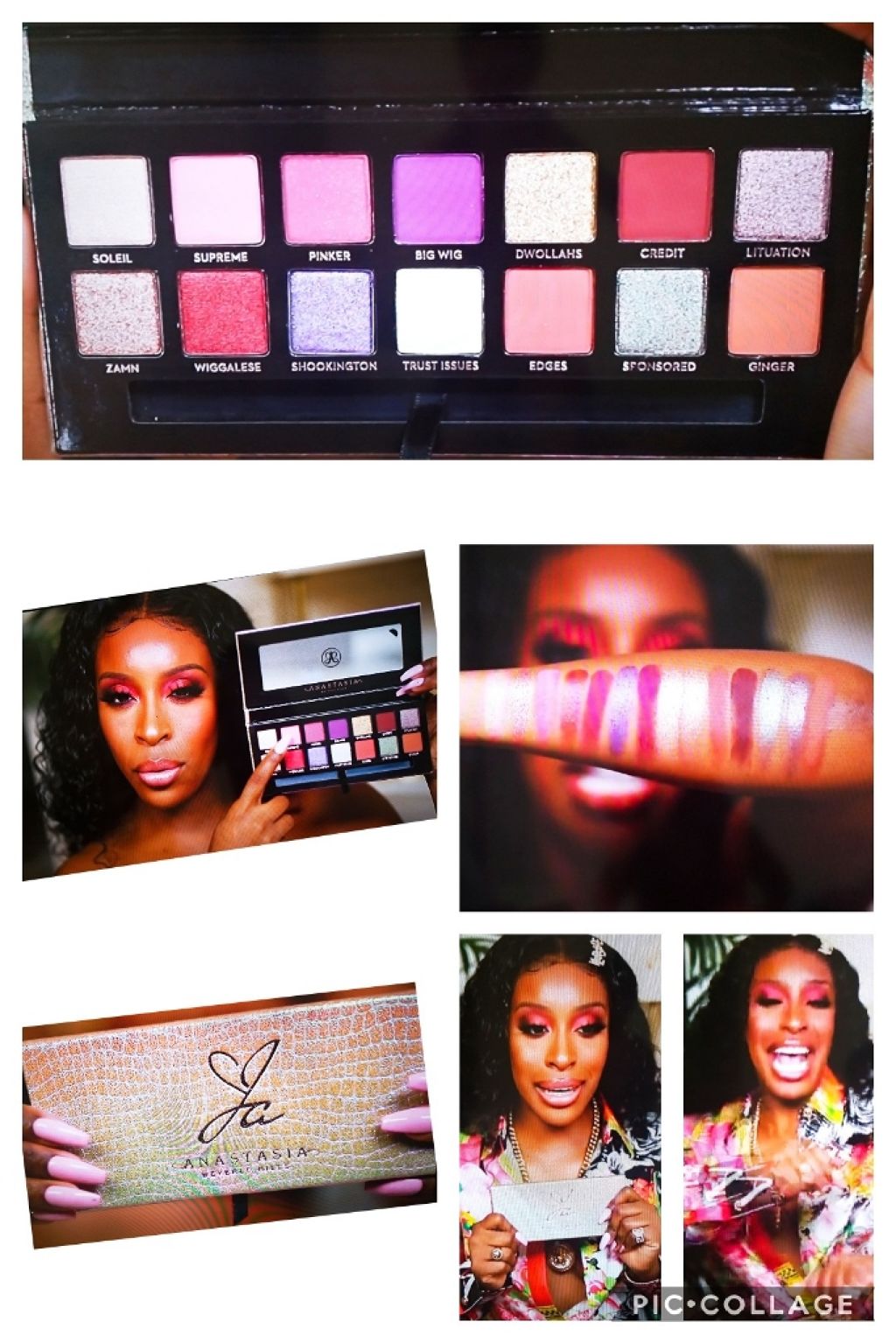 ANASTASIA Beverly Hills×Jackie Aina/アナスタシア ビバリーヒルズ/アイシャドウパレットを使ったクチコミ（1枚目）