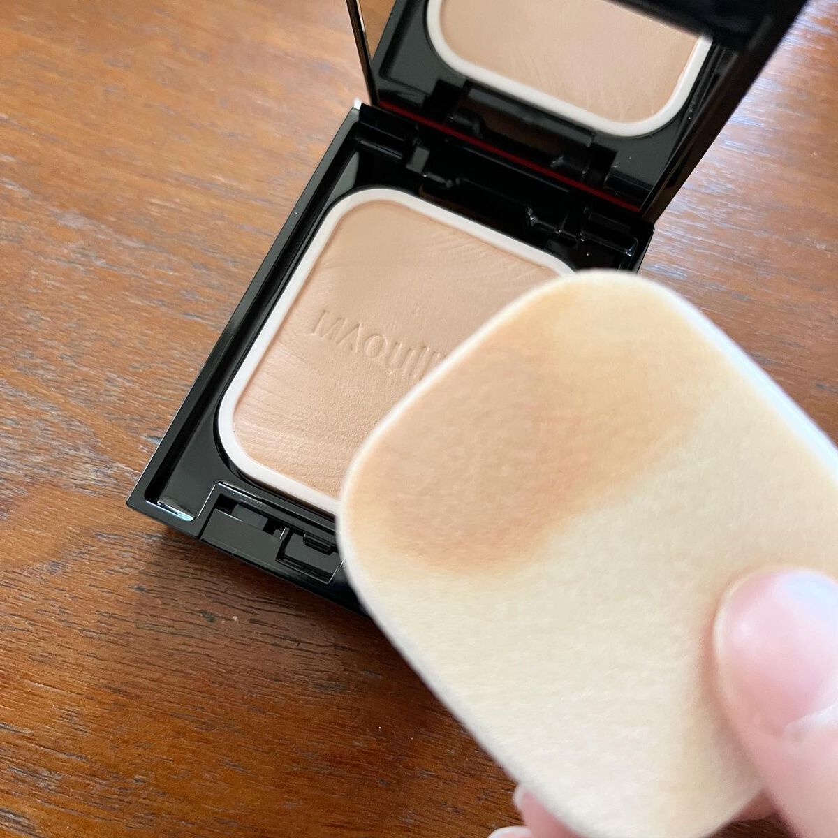 ドラマティックパウダリー EX/マキアージュ/パウダーファンデーションを使ったクチコミ(3枚目)