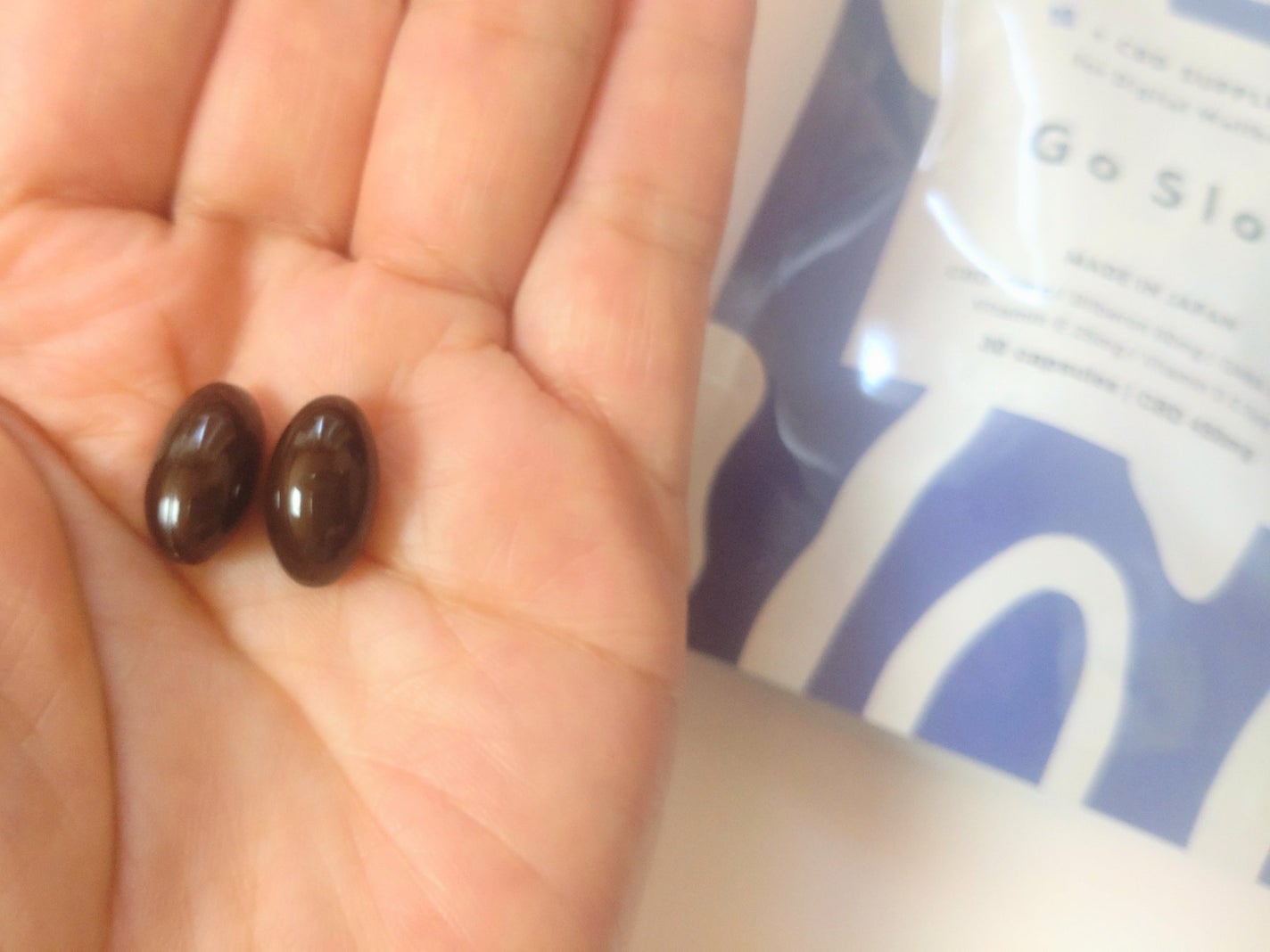 CBDサプリメント for デジタルウェルビーイング/Go Slow/健康サプリメントを使ったクチコミ(3枚目)