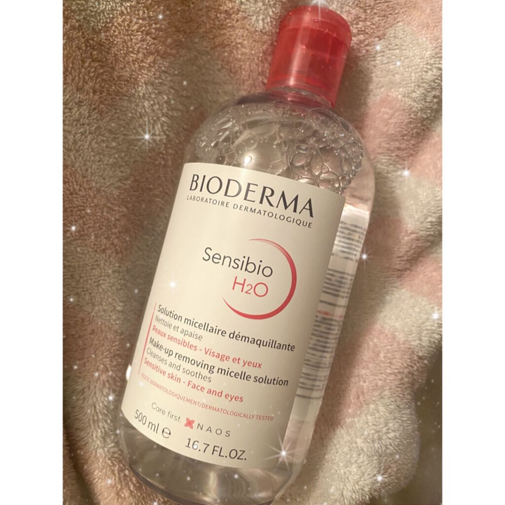 サンシビオ エイチツーオー D/ビオデルマ/クレンジングウォーターを使ったクチコミ（1枚目）