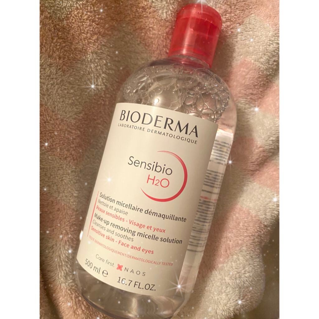 サンシビオ エイチツーオー D/ビオデルマ/クレンジングウォーターを使ったクチコミ(1枚目)