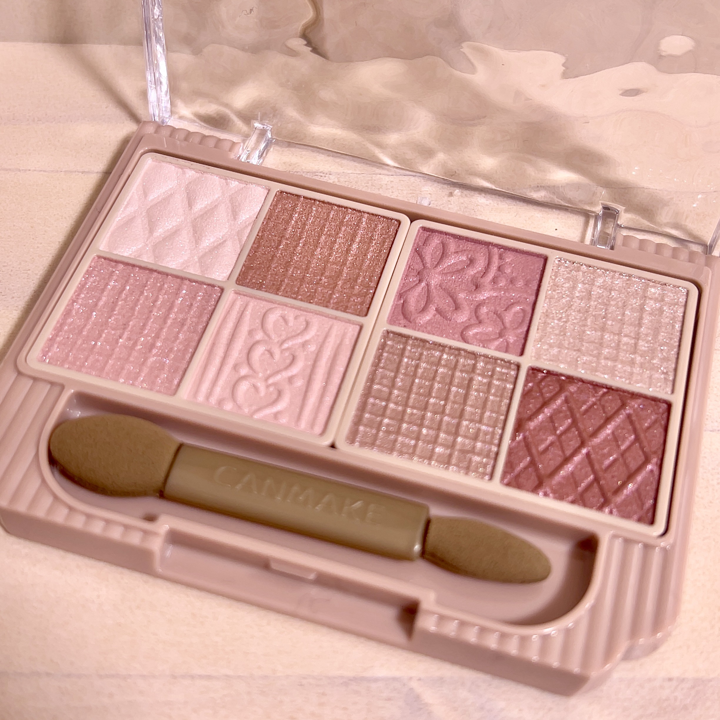 プティパレットアイズ/キャンメイク/パウダーアイシャドウを使ったクチコミ（1枚目）