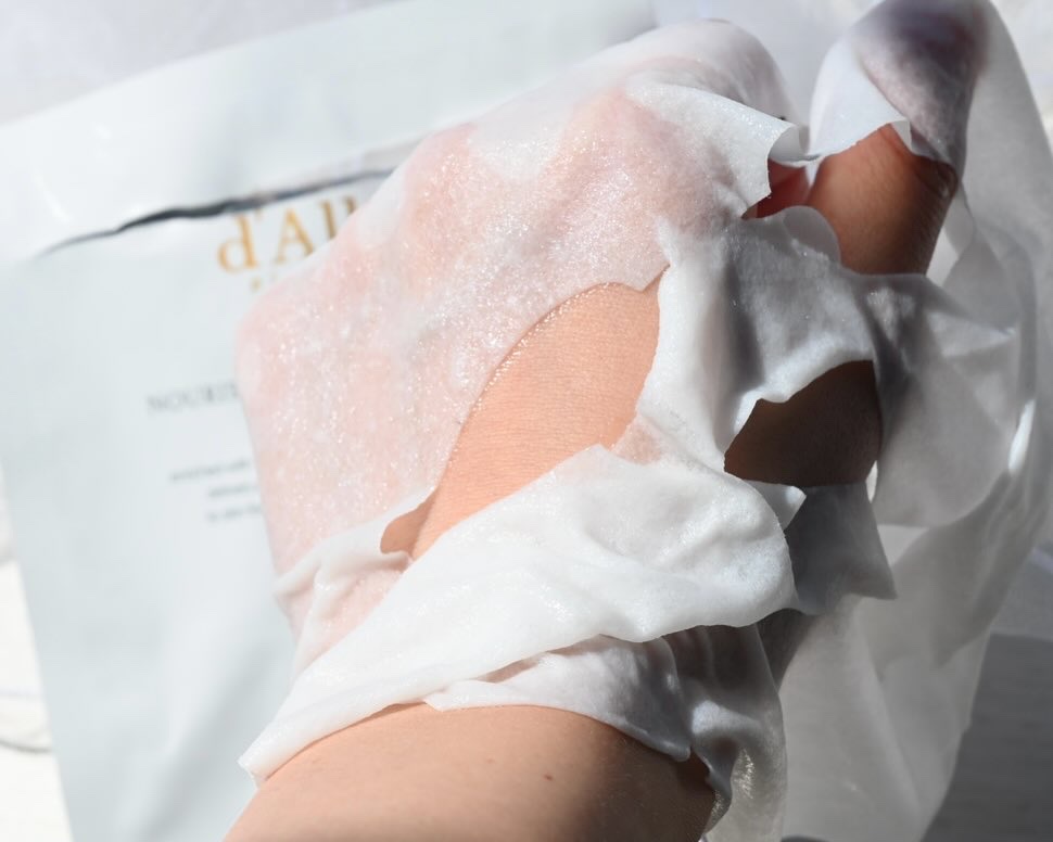 ホワイトトリュフナリシングトリートメントマスク/ダルバ/シートマスク・パックを使ったクチコミ（2枚目）