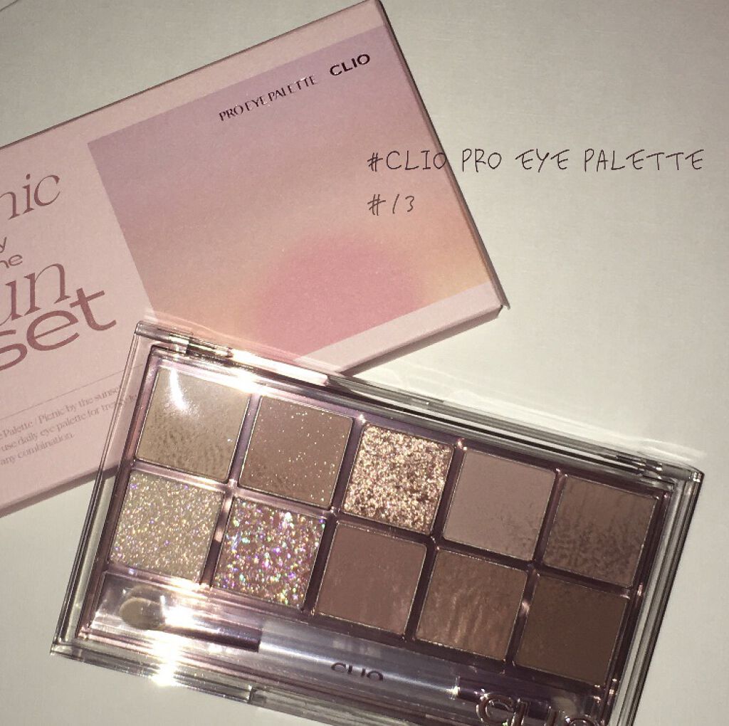 プロ アイ パレット/CLIO/アイシャドウパレットを使ったクチコミ（1枚目）