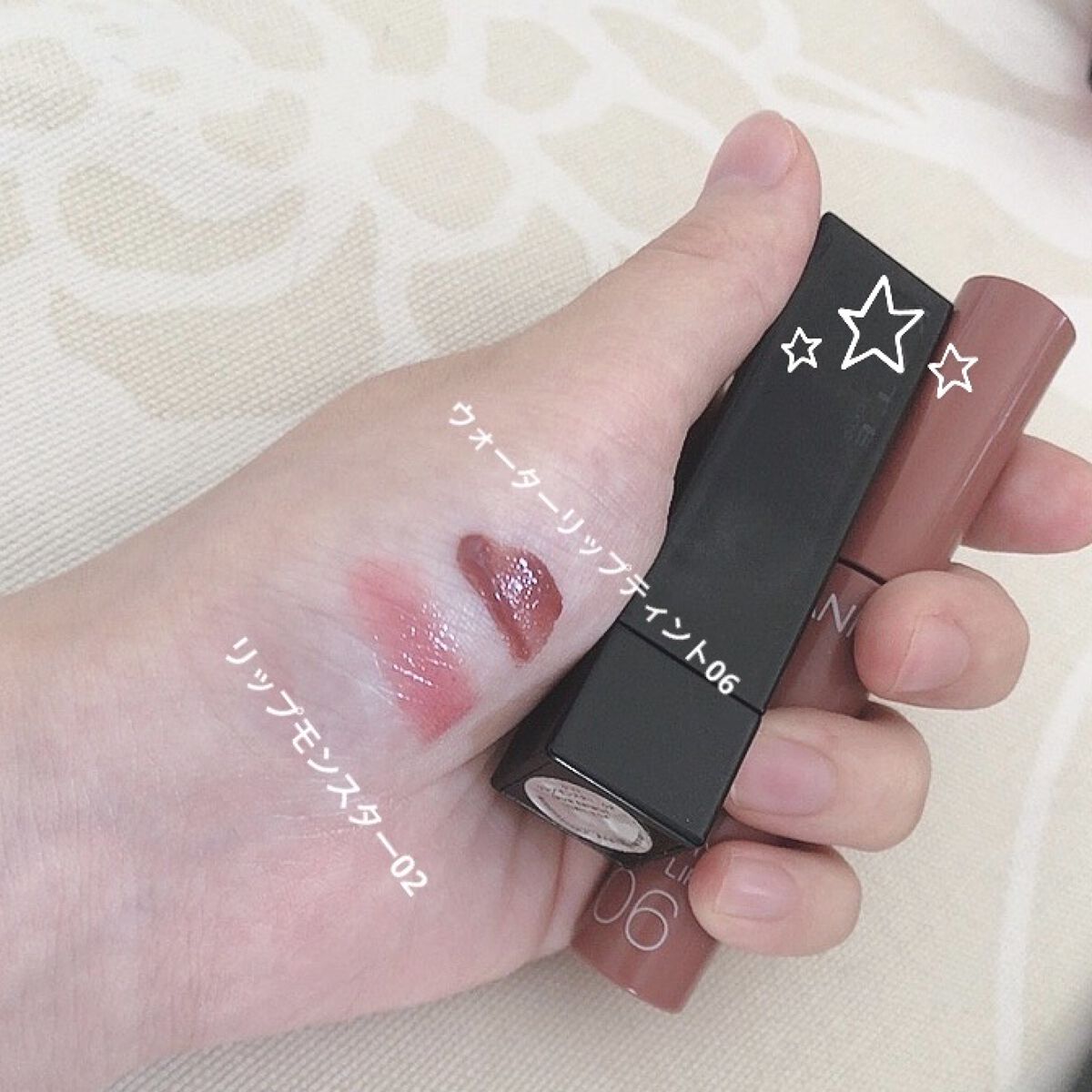 ウォータリーティントリップ/CEZANNE/リップティントを使ったクチコミ（2枚目）