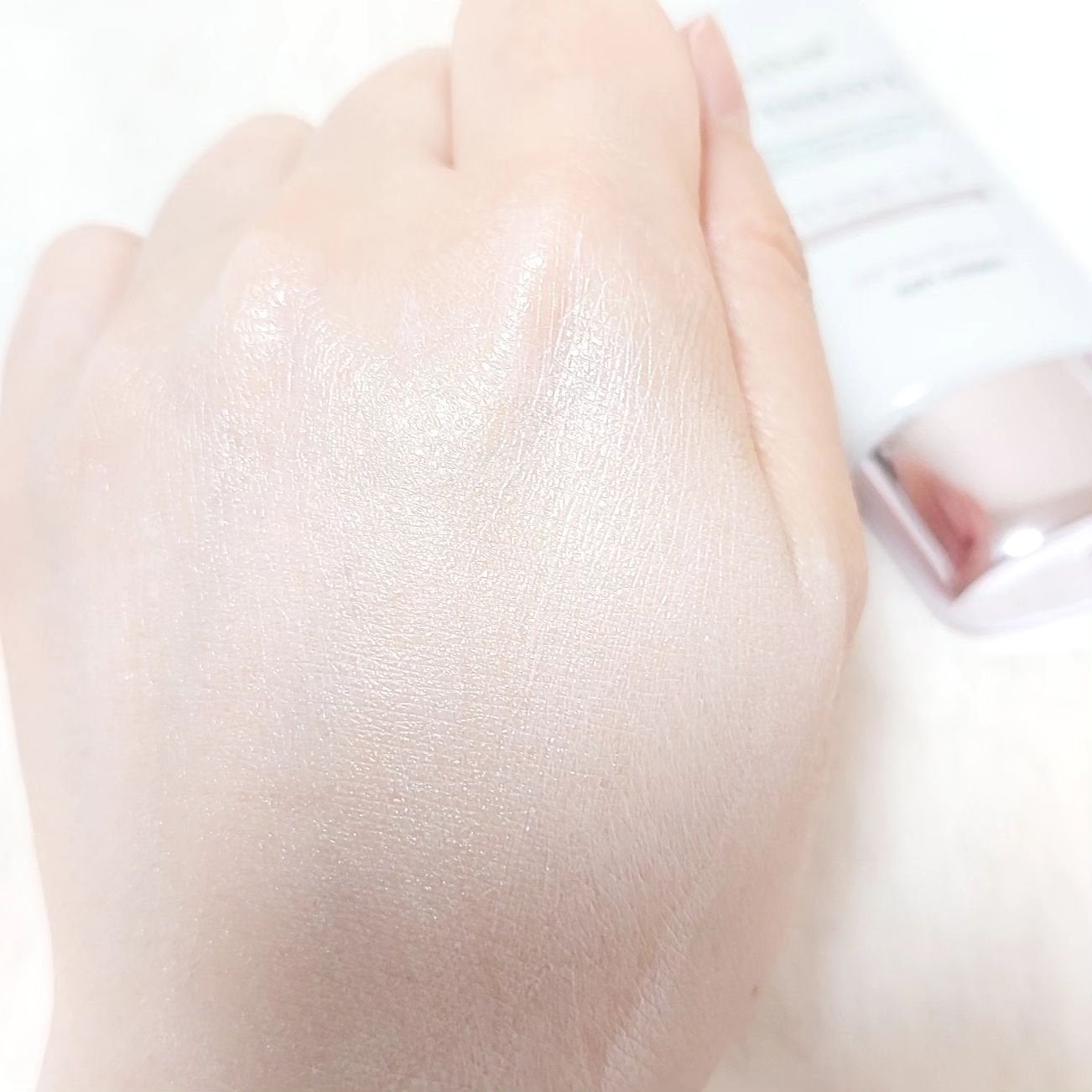 ダルバ ウォータフル トーンアップ サンクリーム(パープル)/ダルバ/日焼け止めクリームを使ったクチコミ(5枚目)