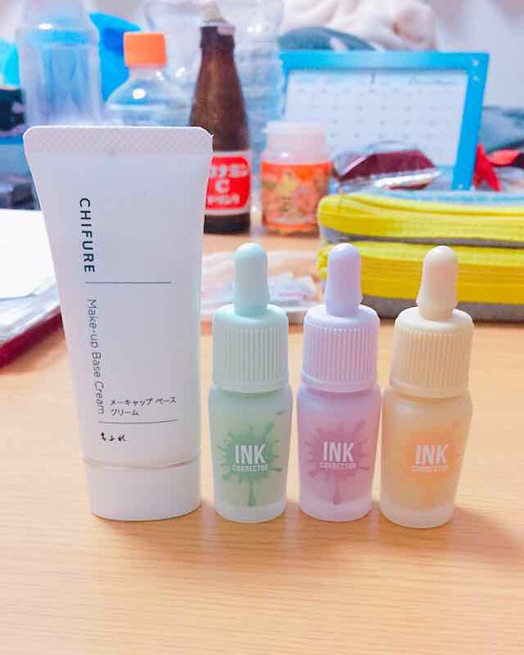 メーキャップ ベース クリーム/ちふれ/化粧下地を使ったクチコミ(1枚目)