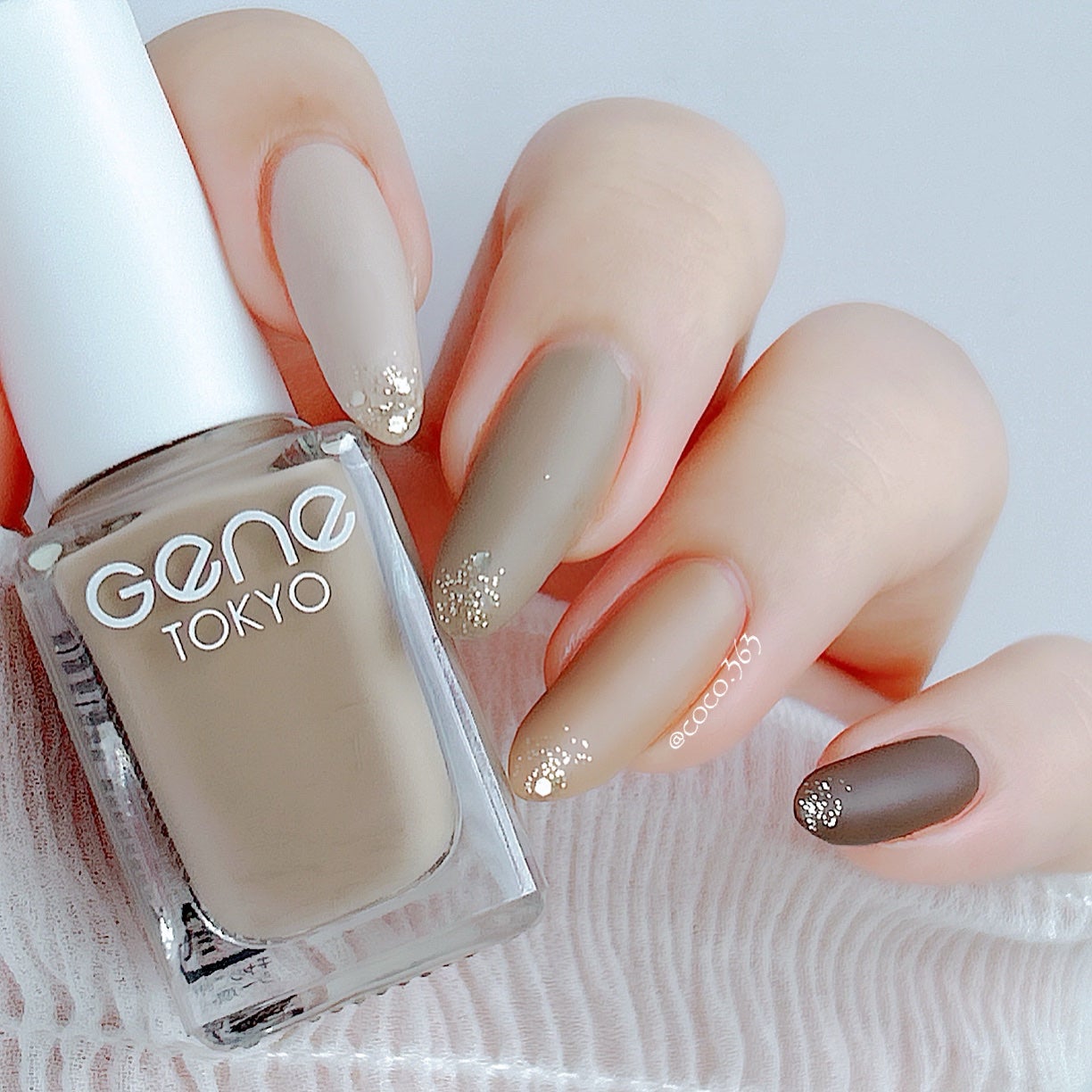 gene TOKYO ネイル/DAISO/マニキュアを使ったクチコミ(3枚目)