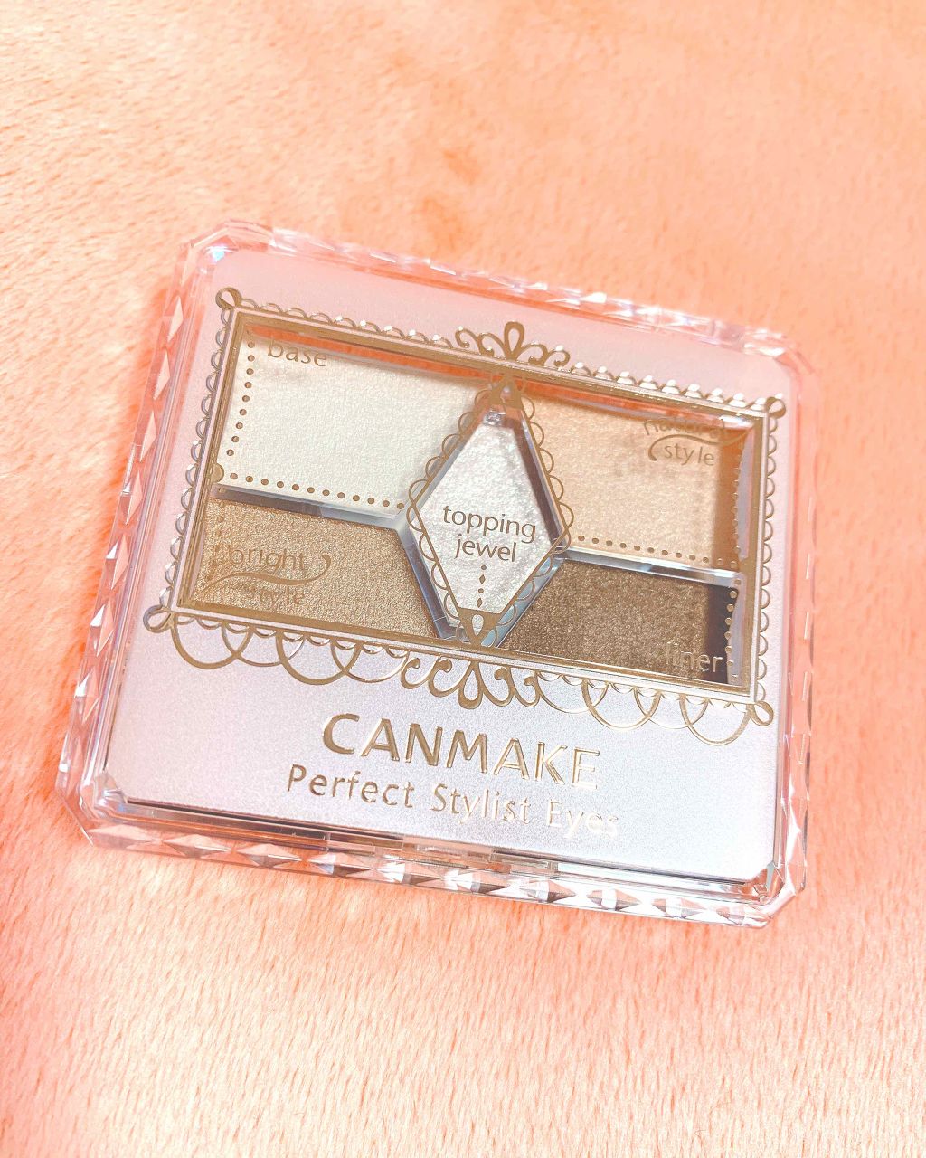 【旧品】パーフェクトスタイリストアイズ/キャンメイク/アイシャドウパレットを使ったクチコミ（1枚目）