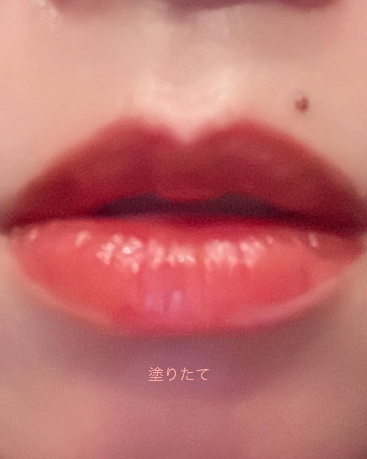 ウォータリーティントリップ マット/CEZANNE/リップティントを使ったクチコミ(4枚目)