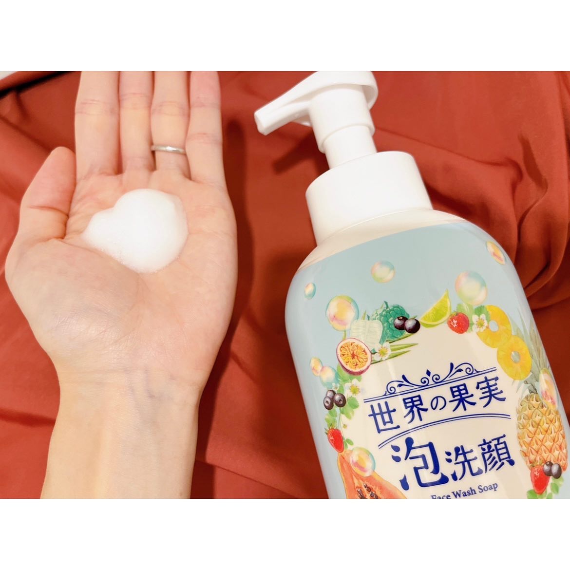 世界の果実 すっきり泡洗顔/世界の果実/泡洗顔を使ったクチコミ（2枚目）