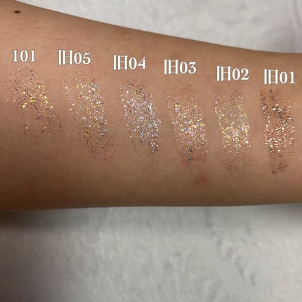 グリッターイルミネーションライナー/CipiCipi/リキッドアイライナーを使ったクチコミ(3枚目)