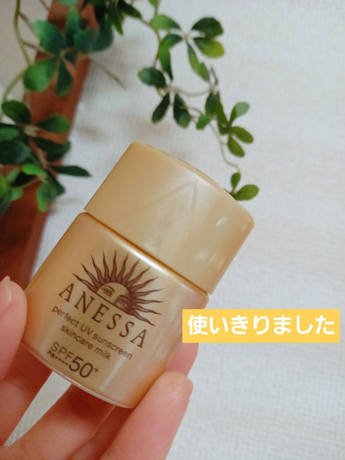 パーフェクトUV スキンケアミルク a/アネッサ/日焼け止め・UVケアを使ったクチコミ(1枚目)