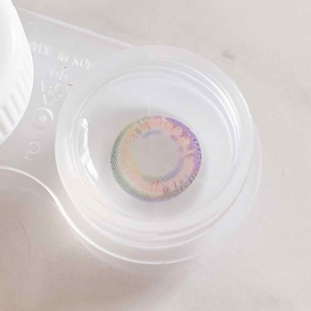 ホログラムブラウン/CLARA CONTACT/カラーコンタクトレンズを使ったクチコミ（3枚目）